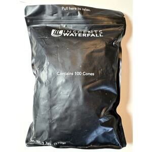 Backflow Incense Cones ( 100 Pack) for Incense Waterfalls- 6 Different Scents